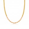 Collana Donna OPSOBJECTS SANDY OPSCL-896 In Acciaio Dorato Con Smalto Rosa