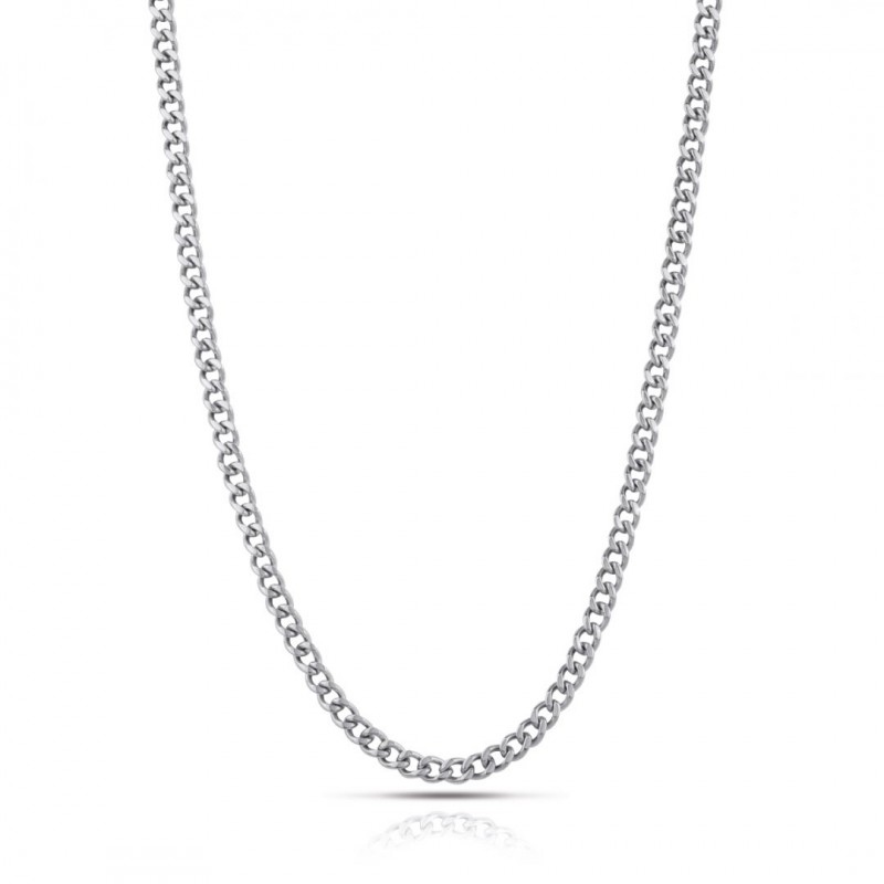 Collana Donna OPSOBJECTS ROCK AFFAIR OPSCL-851 In Acciaio Maglia Groumette