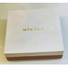 Collana Donna MIKIKO MC1444O4FCBG055 In Perle Bianche E Grigie Con Chiusura Oro Bianco