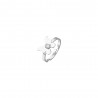 Anello Donna Luca Barra ANK518 In Acciaio Co Farfalla E Zircone