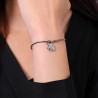 Bracciale Donna Luca Barra BK2657 In Acciaio Con Pendente Unicorno Con Strass