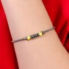 Bracciale Bimbo Luca Barra JB216 In Acciaio Con Pietre Gialle