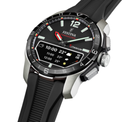 Orologio Smartwatch Uomo Festina Connected D F23000/4 Con Quadrante E Cinturino Neri
