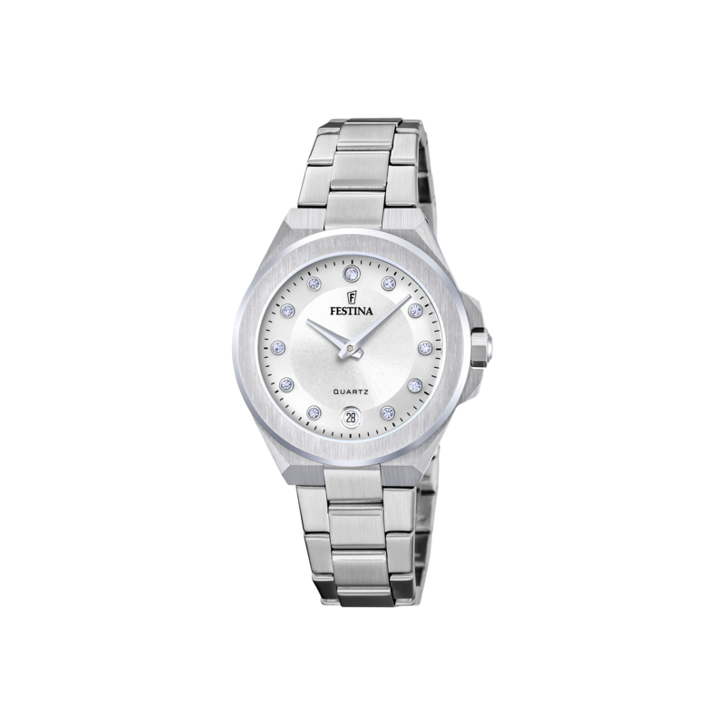 Orologio Donna Festina F20700/1 Solo Tempo Con Cinturino Acciaio