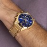 Orologio Uomo Festina F20633/2 Cronografo Con Cassa E Cinturino In Acciaio Dorato