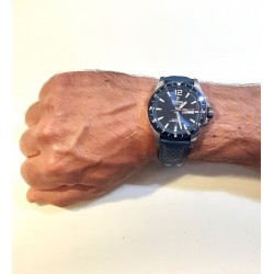 Orologio Uomo Festina F20699/2 Con Cassa In Titanio E Cinturino In Pelle Blu
