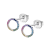 Orecchini Donna Lotus Silver LP3671-4/2 In Argento Con Zirconi Multicolore