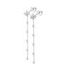 Orecchini Lunghi Donna Lotus Silver LP3666-4/1 In Argento Con Zirconi
