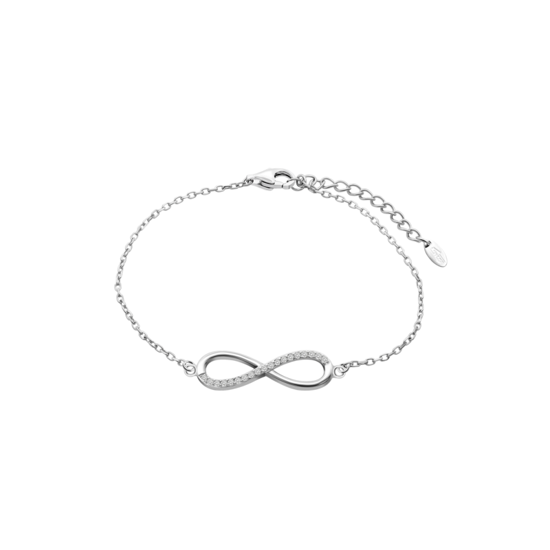 Bracciale Donna Lotus Silver LP1872-2/3 In Argento Con Infinito E Zirconi