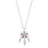 Collana Donna Lotus Silver LP3144-1/1 In Argento Con Acchiappasogni