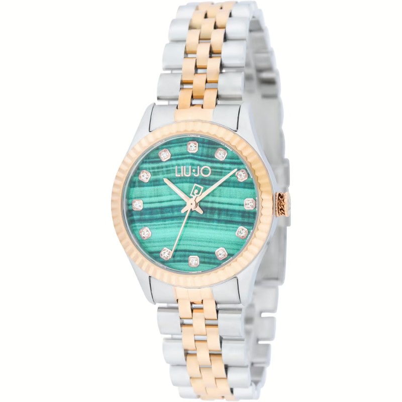 Orologio Donna Liu-Jo TLJ2315 In Acciaio Bicolore Con Quadrante Verde