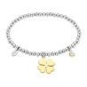 Bracciale Donna Lotus Style LS2171/2/1 Elastico Con Quadrifoglio Dorato
