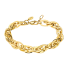 Bracciale Donna Lotus Style LS2254/2/2 In Acciaio Dorato Tipo Catena