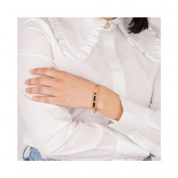 Bracciale Donna Rigido Lotus Style LS1846/2/2 In Acciaio Dorato Con Strass