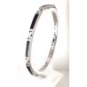 Bracciale Uomo ARKANO BAC42NN In Acciaio Con Particolari Neri