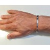 Bracciale Uomo ARKANO ABA004BB In Acciaio Con Diamanti E Particolari Rosé