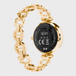 Orologio Smartwatch Donna Niah NH-LYRA-GD Con Cassa E Cinturino Dorati