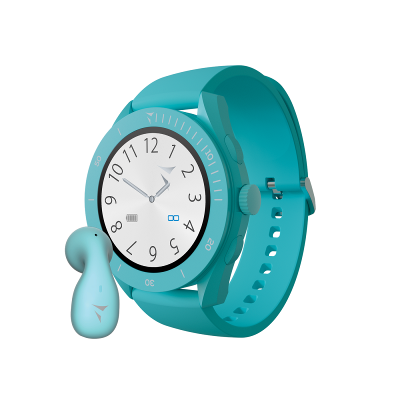 Orologio Smartwatch Unisex Techmade TM-YOUNG-LBL  Con Cassa E Cinturino Turchese