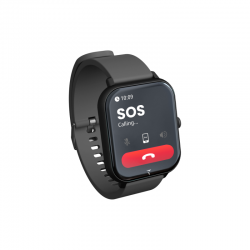 Orologio Smartwatch Unisex Techmade TM-GLOW-BK Con Cassa E Cinturino Neri