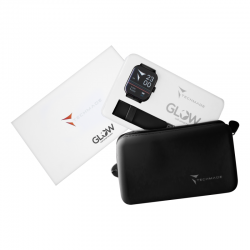 Orologio Smartwatch Unisex Techmade TM-GLOW-BK Con Cassa E Cinturino Neri