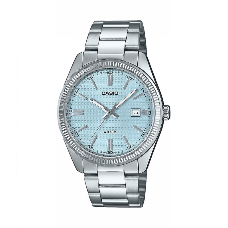 Orologio Uomo Casio MTP-1302PE-2AVEF Con Quadrante Celeste Chiaro