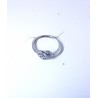Anello Donna Trova Gioielli 7911-W In Argento Con Cuore E Zirconi