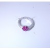Anello Donna Trova Gioielli 9466-RS In Argento Con Fiore E Pietre Fucsia