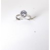 Anello Donna Trova Gioielli 7927-W In Argento Tipo Solitario Con Zircone