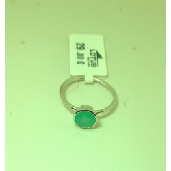 Anello Donna Lotus Silver LP3562-3/214 In Argento Con Pietra Verde
