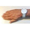 Orologio Uomo Nautica A09603G Con Cinturino In Silicone Bianco