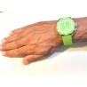 Orologio Uomo Nautica A09605G Con Cinturino In Silicone Verde Acido