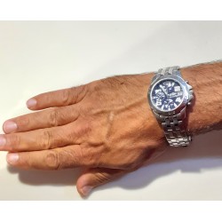 Orologio Unisex Chronostar 3753969515 Cronografo Con Quadrante Blu