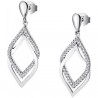 Orecchini Donna Lotus Silver LP1791-4/1 in Argento Pendenti con Zirconi