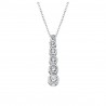 Collana Donna Lotus Silver LP1915-1/1 In Argento Con Pendente Tipo Tennis