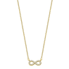 Collana Donna Lotus Silver LP1859-1/2 In Argento Dorato Con Infinito
