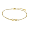 Bracciale Donna Lotus Silver LP1859-2/3 In Argento Dorato Con Infinito E Zirconi