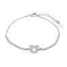 Bracciale Donna Lotus Silver LP3724-2/1 In Argento Tipo Tennis Con Cuore