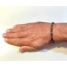 Bracciale Uomo Lotus Style LS2373/2/2 In Acciaio Dorato Con Rondelle Nere E Marrone