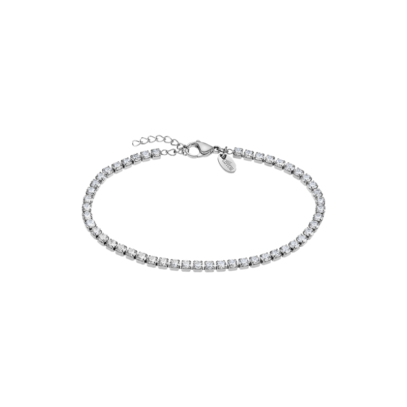 Bracciale Donna Lotus Style LS2341/2/1 In Acciaio Tipo Tennis Con Zirconi
