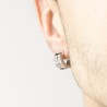 Orecchini Uomo Lotus Style LS2393/4/1 In Acciaio A Cerchio Con Strass