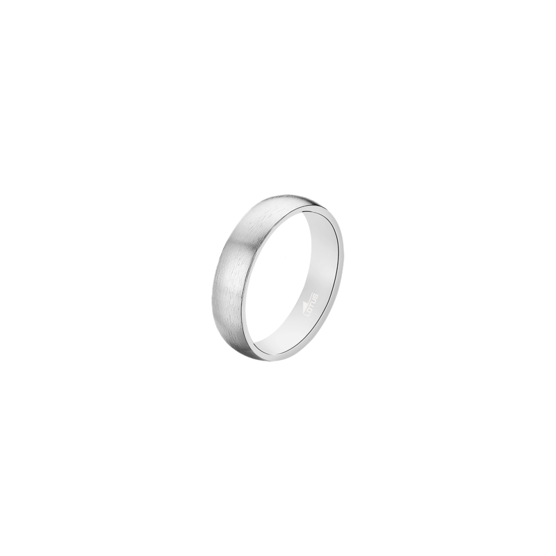 Anello Uomo Lotus Style LS2396/3/122 In Acciaio A Fascia Satinato Misura 22