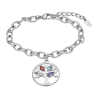 Bracciale Donna Lotus Style LS2192/2/1 In Acciaio Con Albero Della Vita
