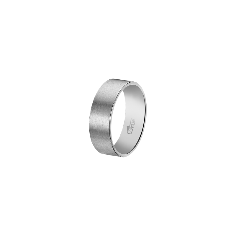 Anello Uomo Lotus Style LS2397/3/124 In Acciaio Satinato Tipo Fascia Misura 24