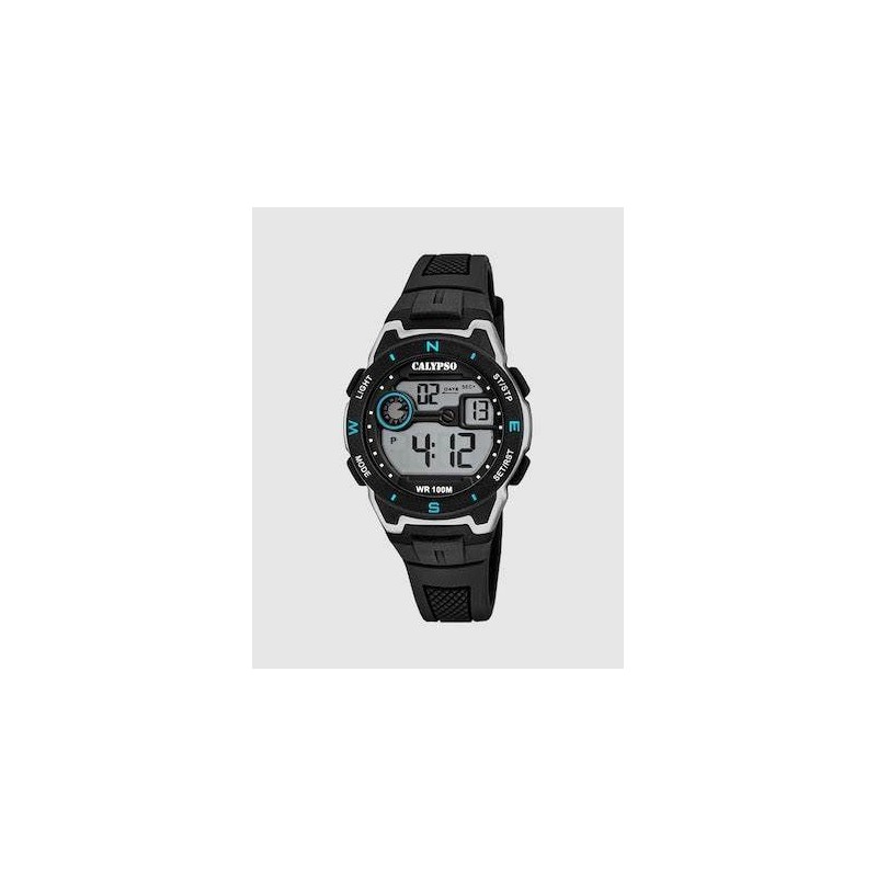 Orologio Ragazzo Calypso K5853/4 Digitale Con Cinturino Nero