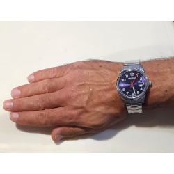 Orologio Uomo Calypso K5872/4 Classico Con Quadrante Blu E Cinturino Acciaio