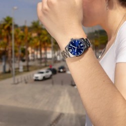 Orologio Donna Calypso K5867/3 Classico Con Quadrante Blu E Cinturino Acciaio
