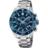 Orologio Uomo Festina F20042/2 Cronografo Swiss Made Con Quadrante E Ghiera Blu