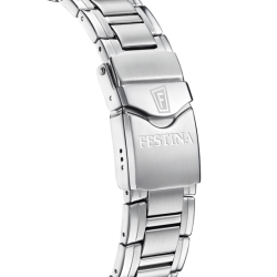 Orologio Uomo Festina F20042/2 Cronografo Swiss Made Con Quadrante E Ghiera Blu