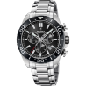 Orologio Uomo Festina F20042/4 Cronografo Swiss Made Con Quadrante E Ghiera Neri
