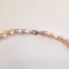 Collana Donna MIKIKO MC1466O4FRMU059 In Perle Multicolore E Calcedonio Rosa